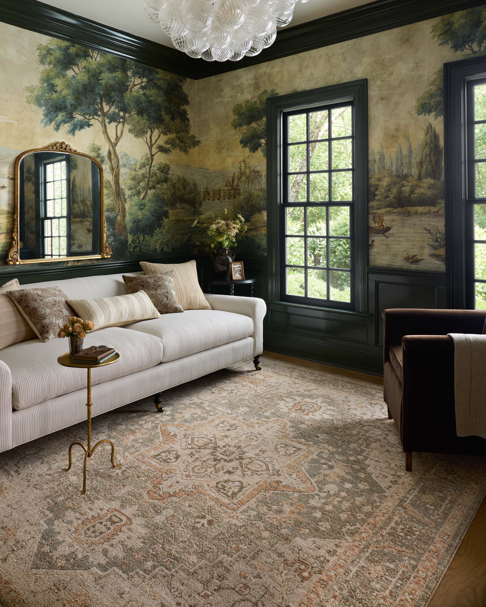 Palma Olive / Spice — a Loloi rug at Laurie Yapp Home.