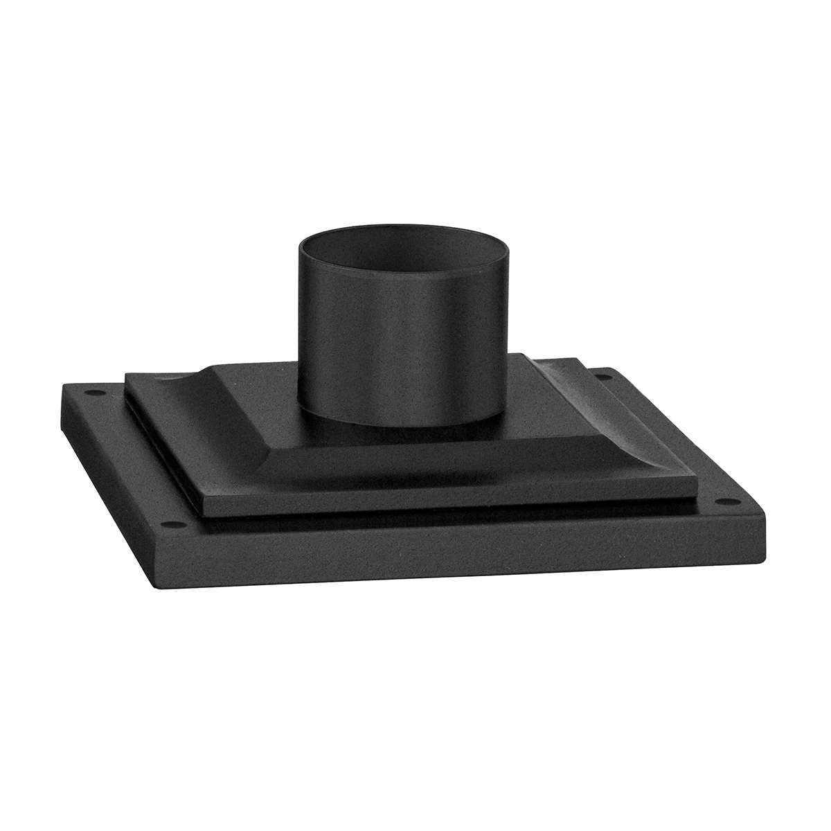Exterior Accessory Exterior Post 8.5" x 4" shown from a second angle to highlight the lantern frame and glass panel detail.