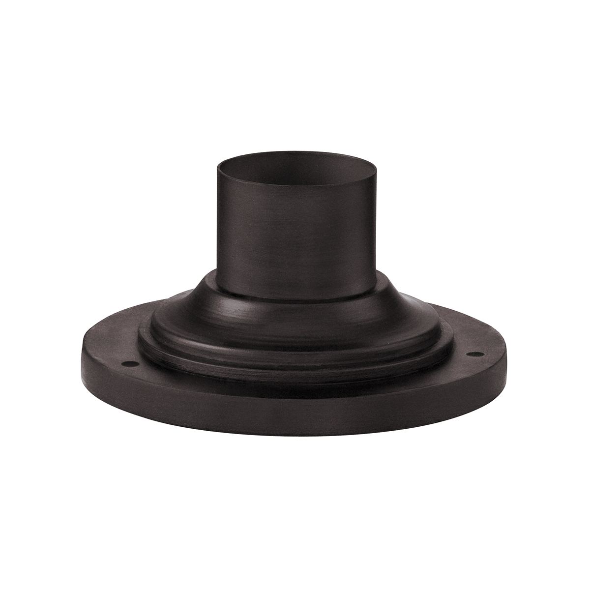 Exterior Accessory Exterior Post 8" x 4" shown from the front to reveal the lantern frame and glass panel detail.