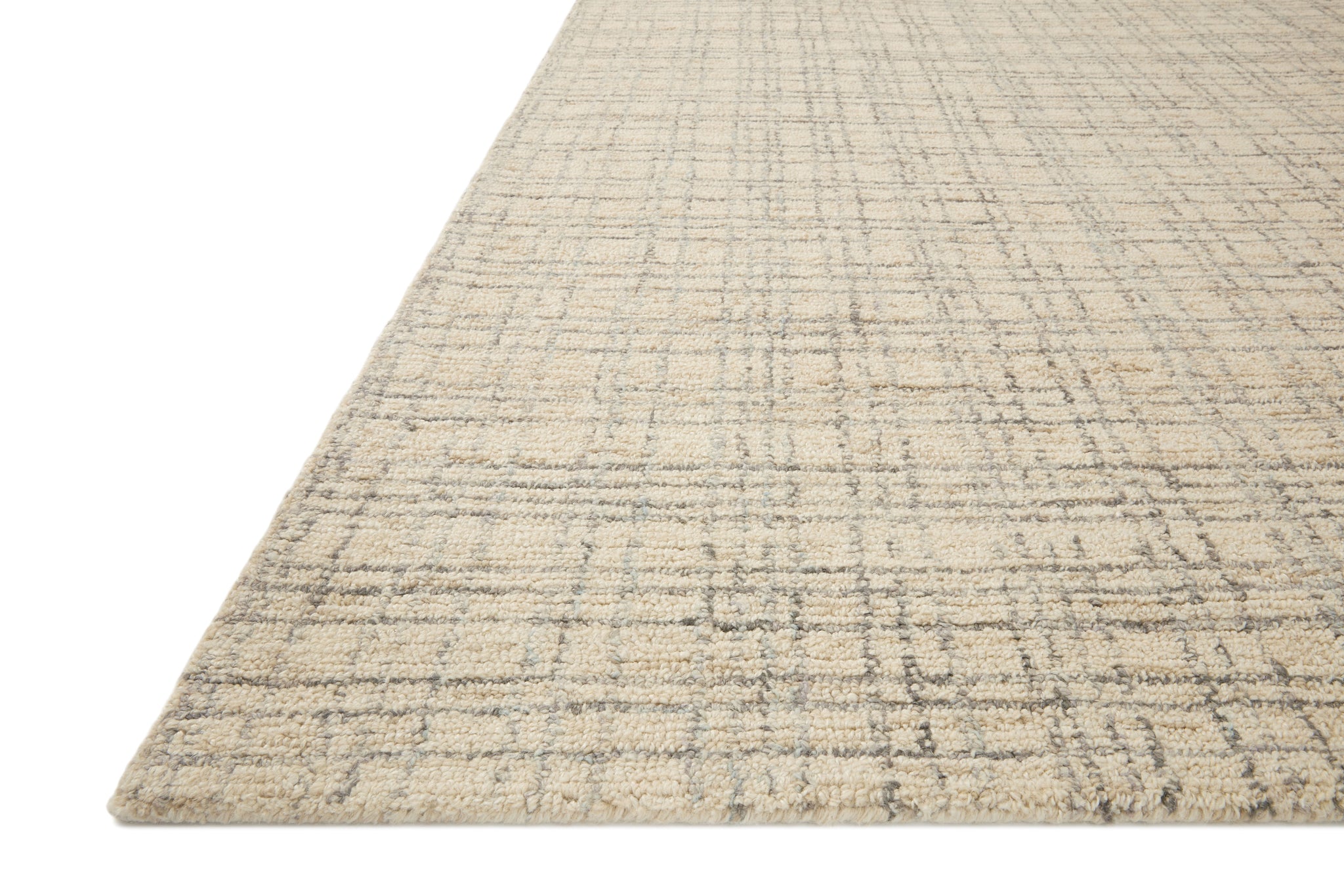 Polly Antique / Mist shown from a different angle to reveal its pattern.