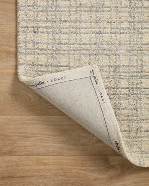 Polly Antique / Mist shown from a different angle to reveal its pattern.