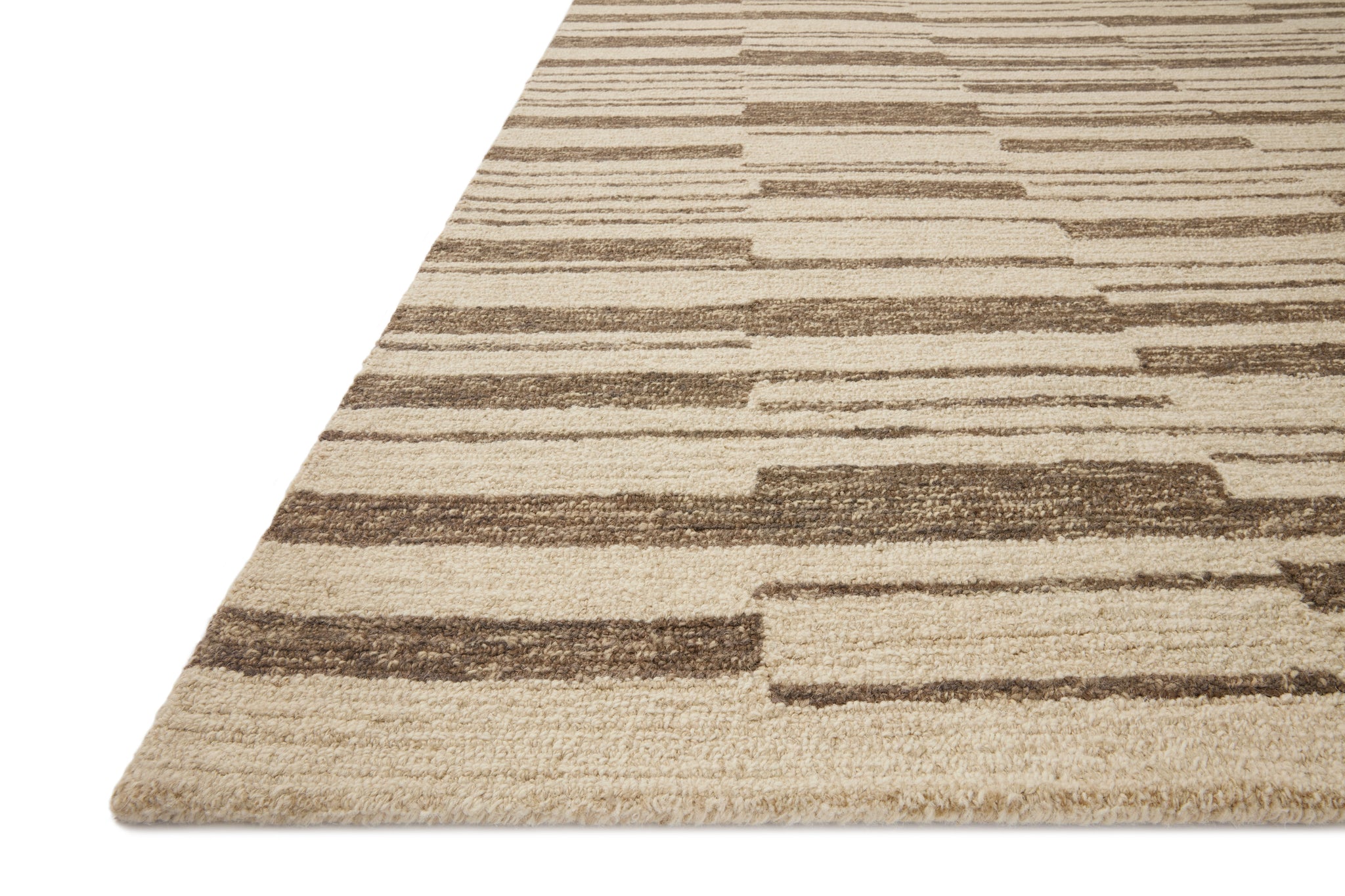 Polly Beige / Tobacco shown from a different angle to reveal its pattern.