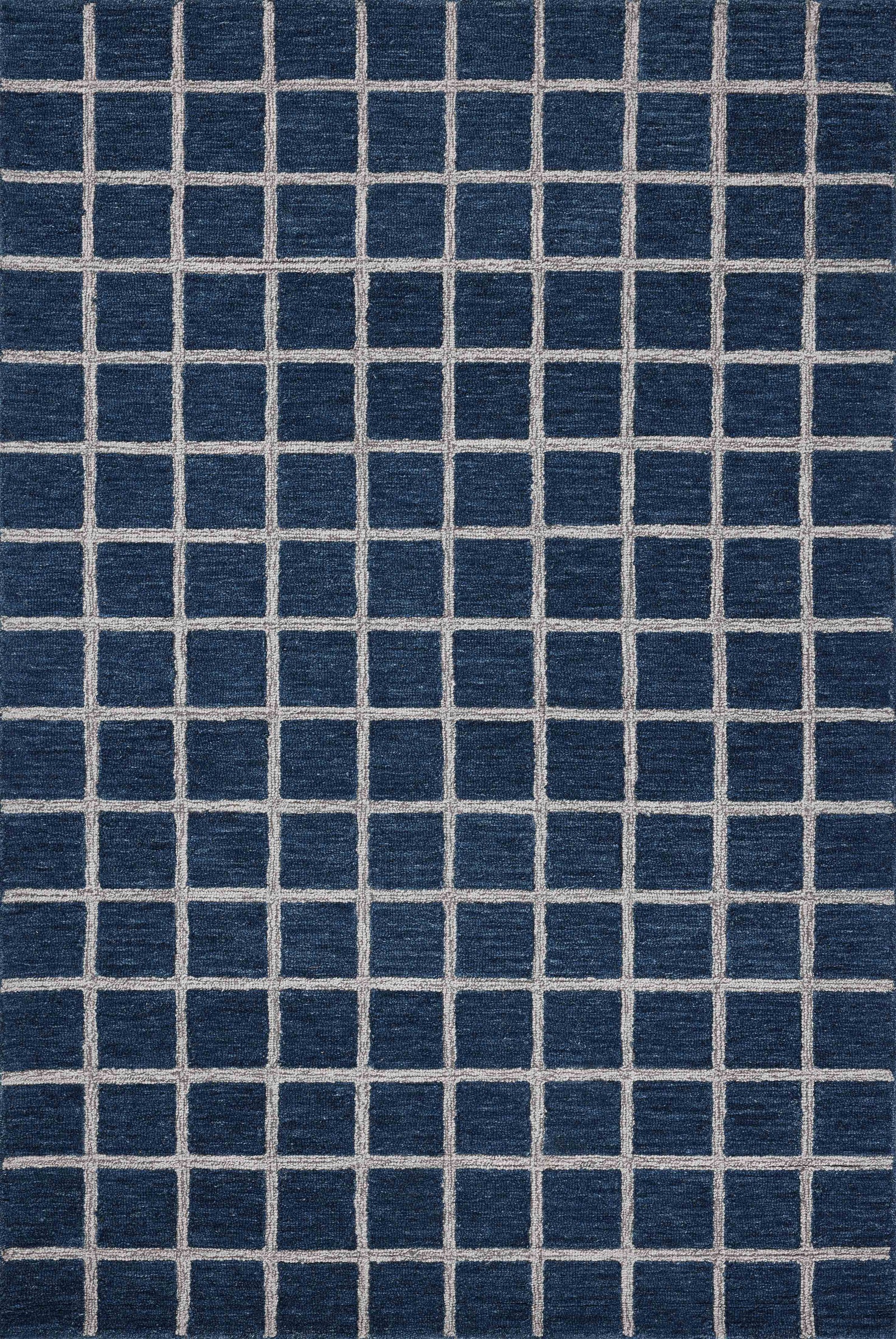 Polly Navy / Silver — a Loloi rug at Laurie Yapp Home.