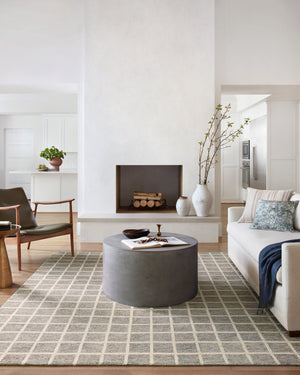 Polly Slate / Ivory shown from another angle.