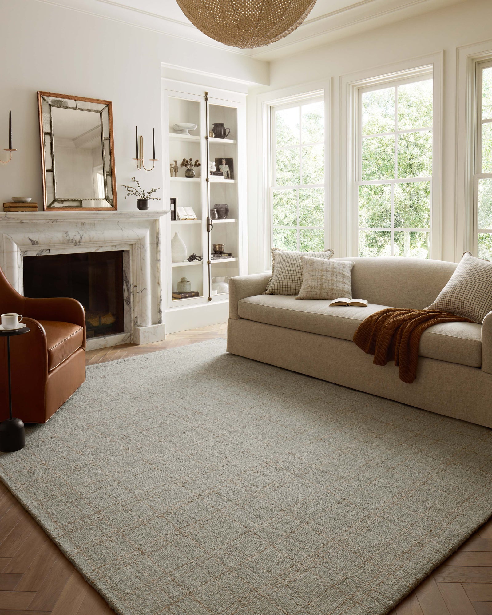 Polly Fog / Wheat — a Loloi rug at Laurie Yapp Home.