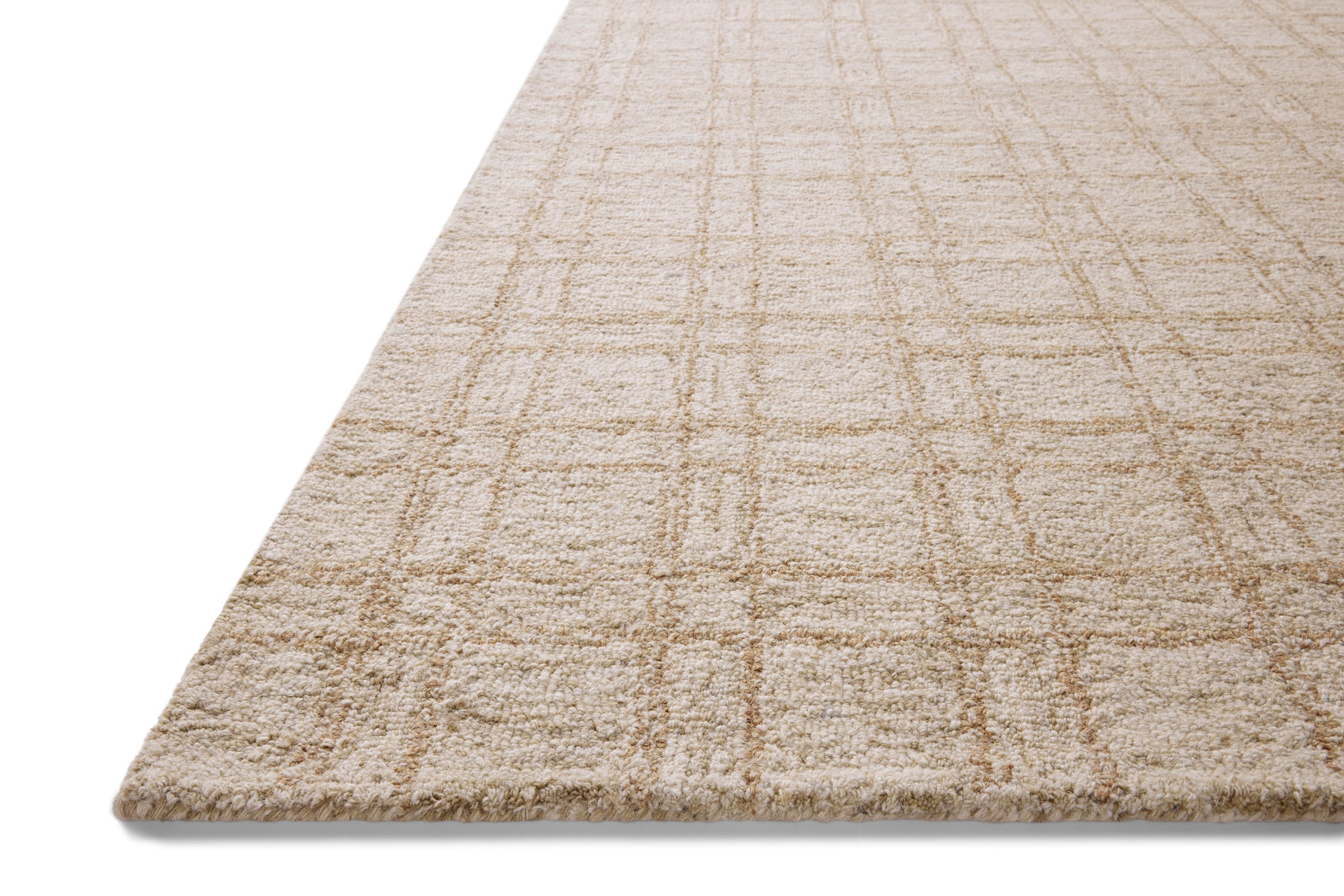 Polly Khaki / Sand shown from a different angle to reveal its pattern.