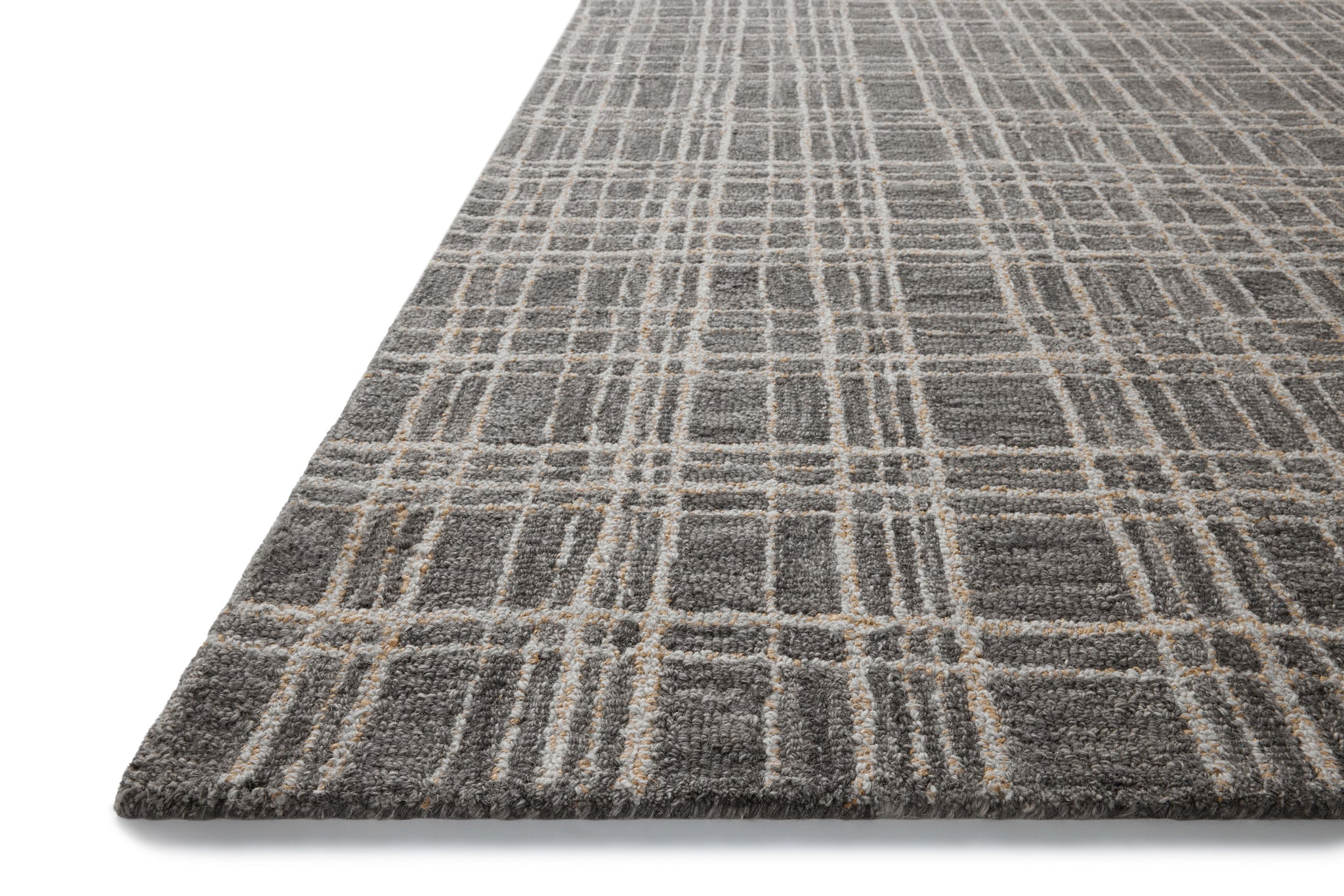Polly Graphite / Pebble shown from a different angle to reveal its pattern.