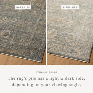 Priscilla Blue / Sand shown from a different angle to reveal its pattern.