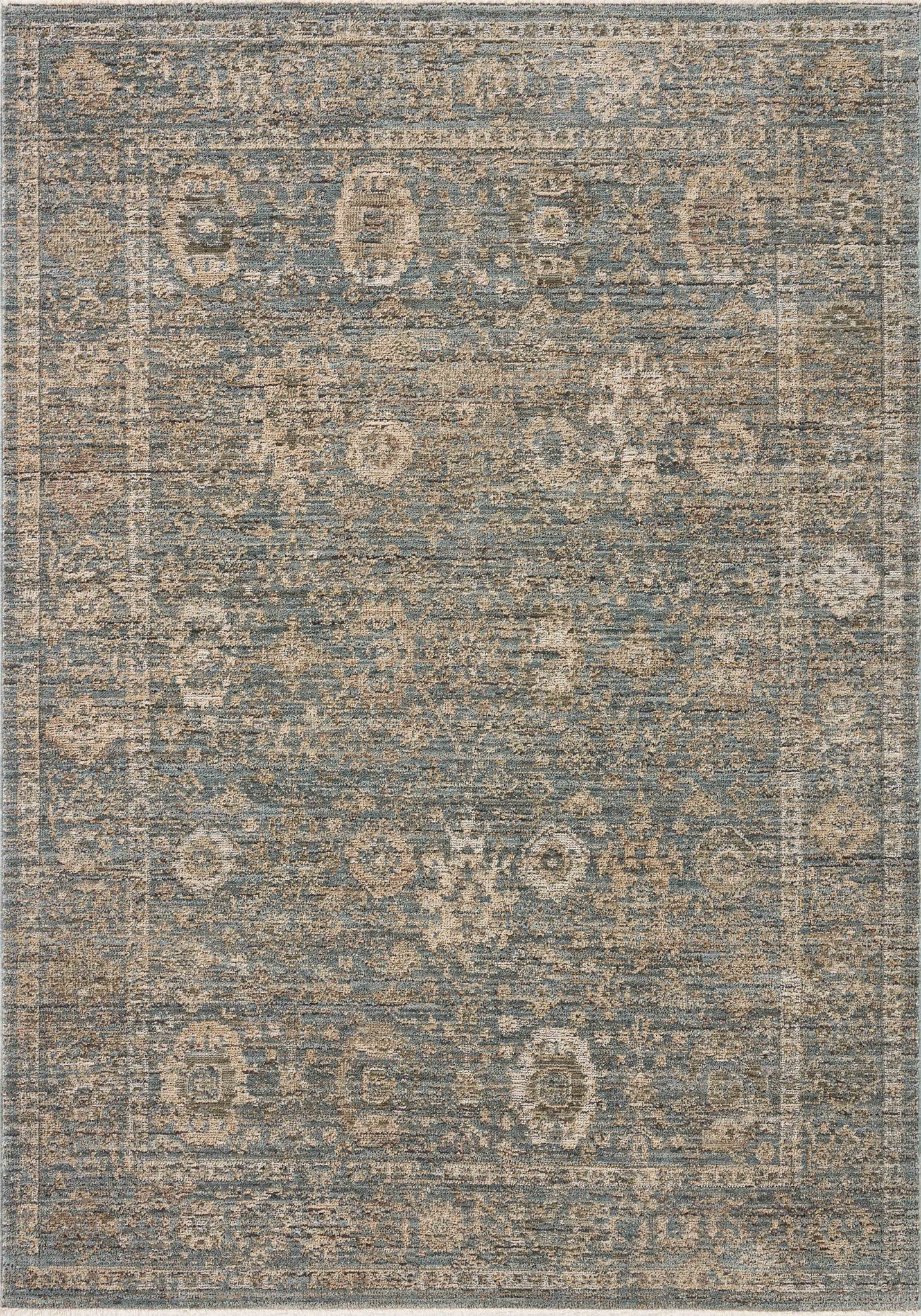 Priscilla Blue / Sand — a Loloi rug at Laurie Yapp Home.