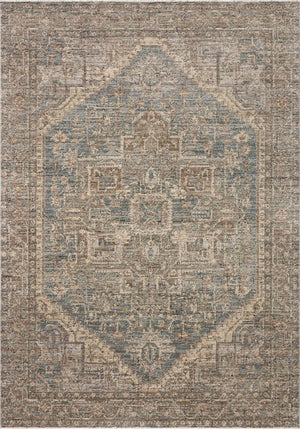 Priscilla Blue / Bark — a Loloi rug at Laurie Yapp Home.