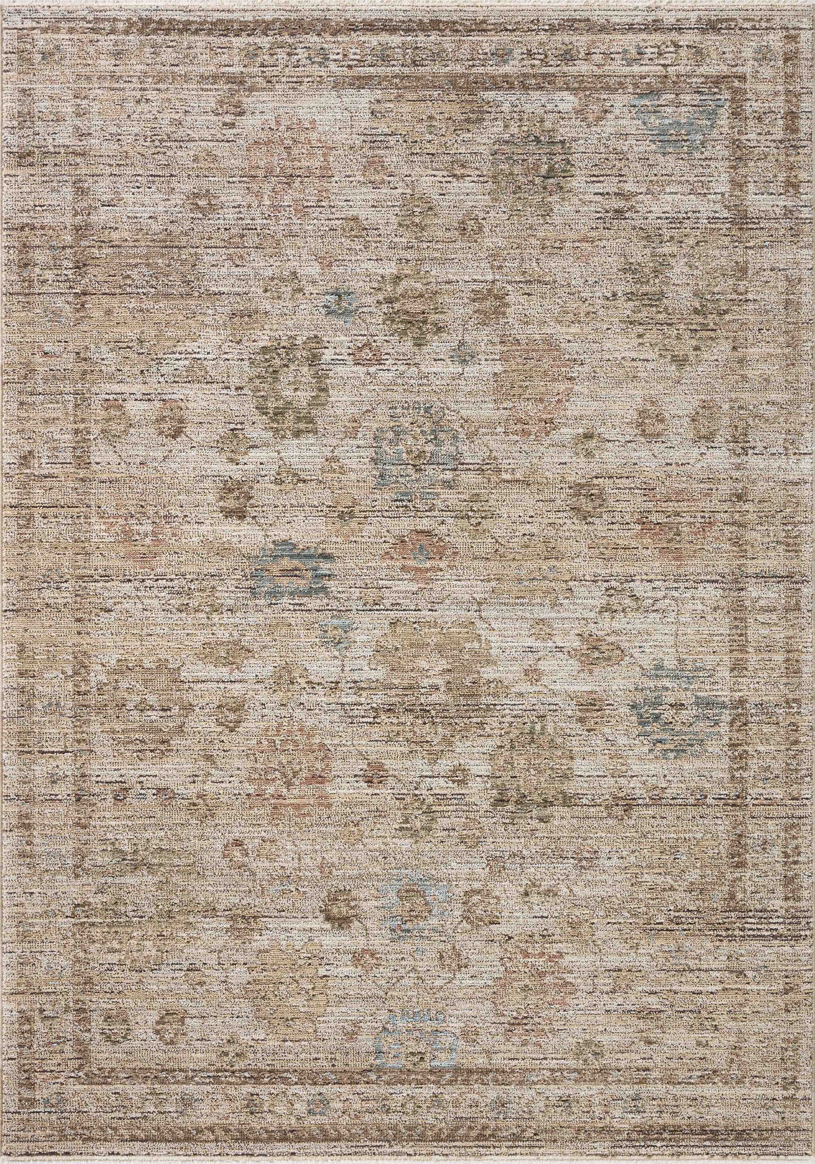 Priscilla Ivory / Multi — a Loloi rug at Laurie Yapp Home.