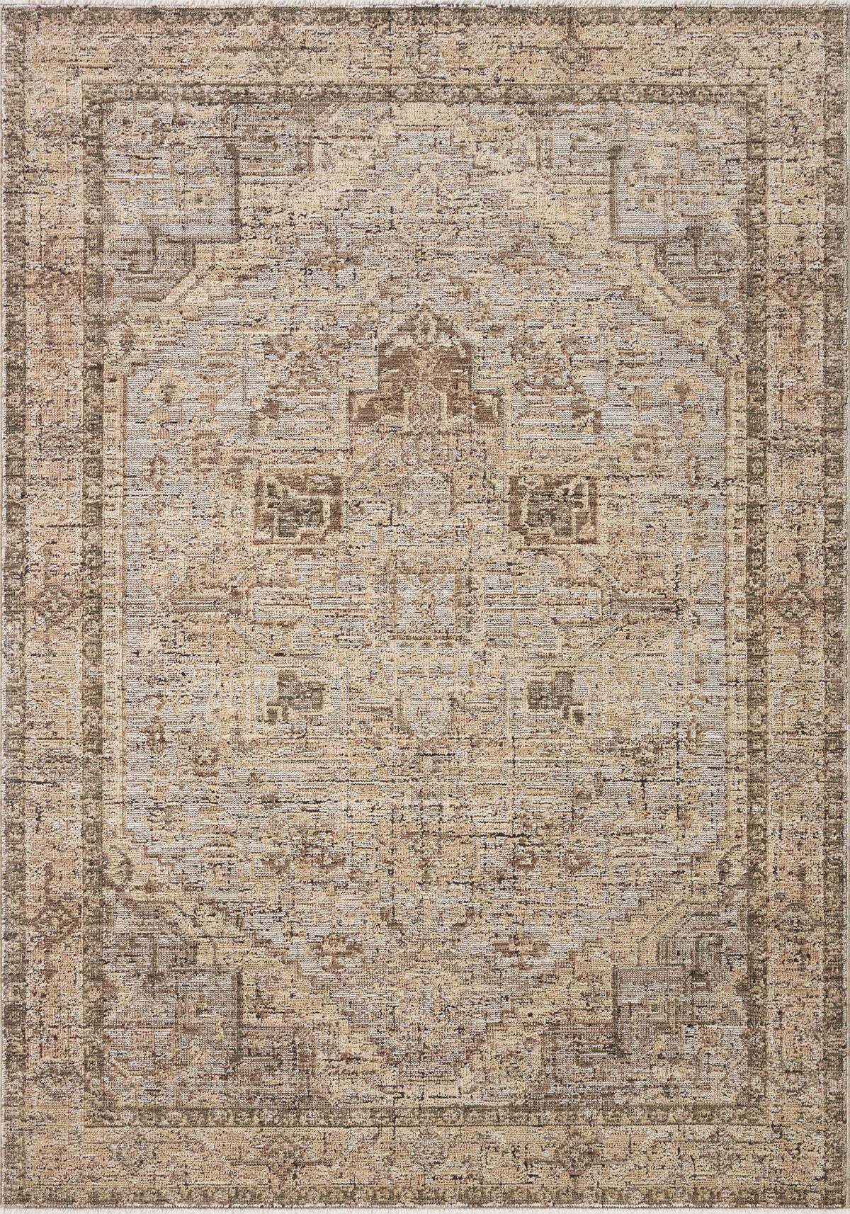 Priscilla Beige / Earth — a Loloi rug at Laurie Yapp Home.
