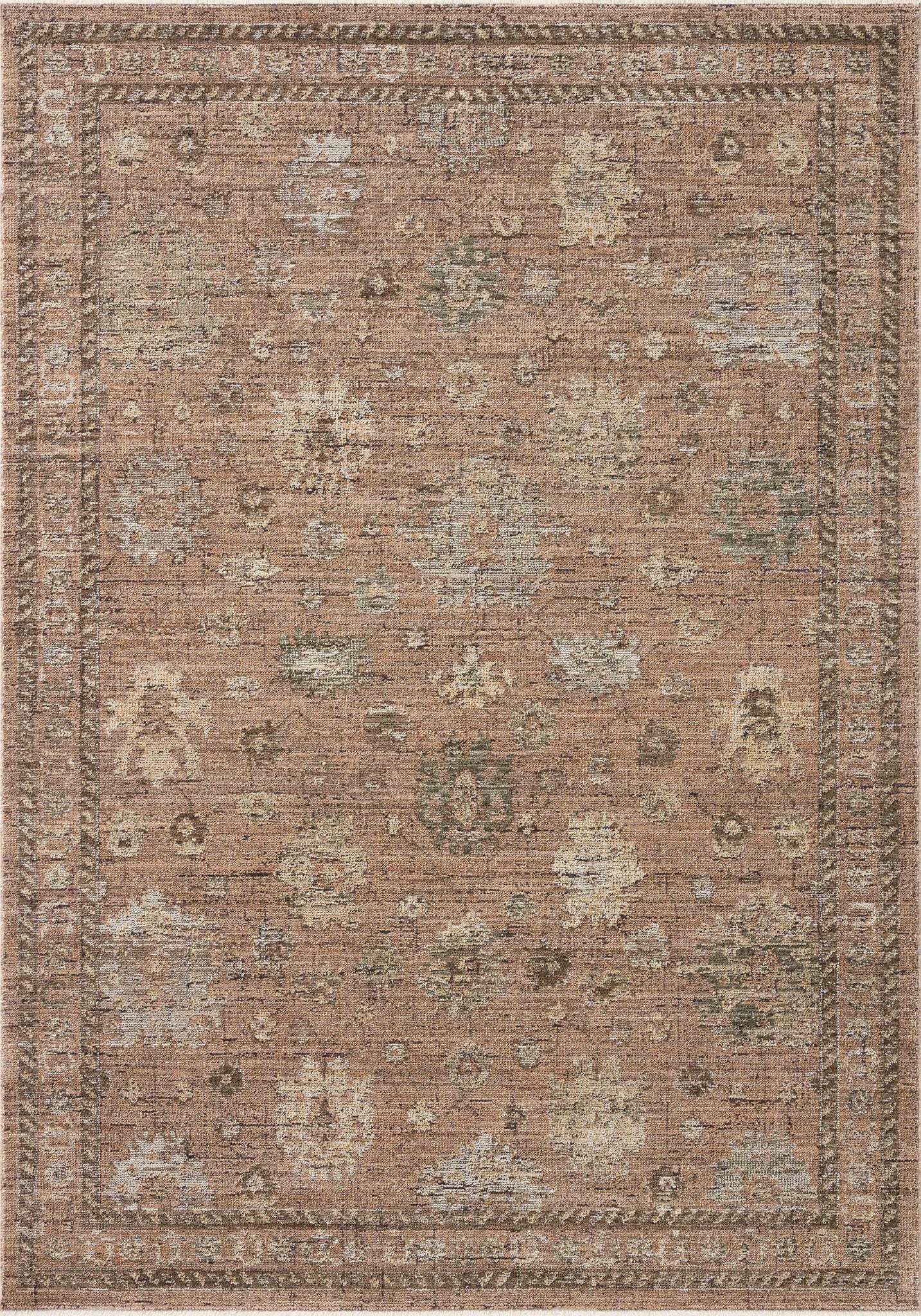 Priscilla Blush / Multi — a Loloi rug at Laurie Yapp Home.