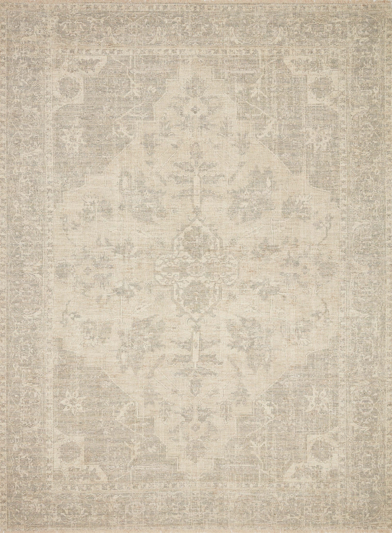 Priya Ivory / Grey — a Loloi rug at Laurie Yapp Home.