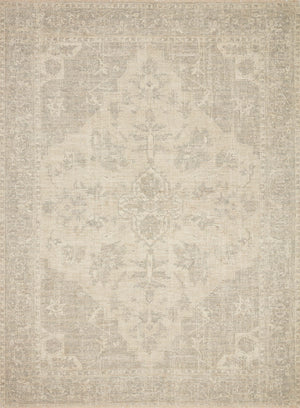 Priya Ivory / Grey — a Loloi rug at Laurie Yapp Home.