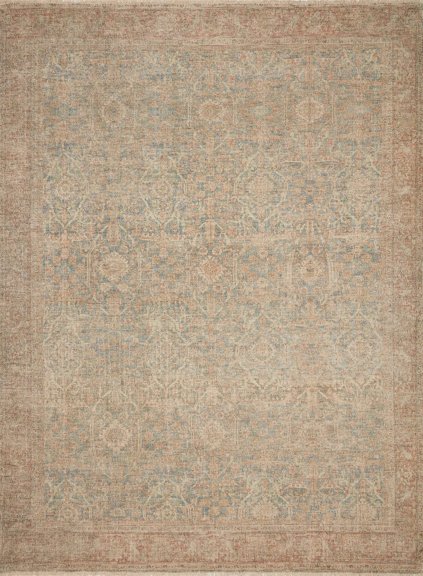 Priya Denim / Rust — a Loloi rug at Laurie Yapp Home.