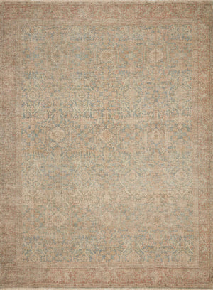 Priya Denim / Rust — a Loloi rug at Laurie Yapp Home.