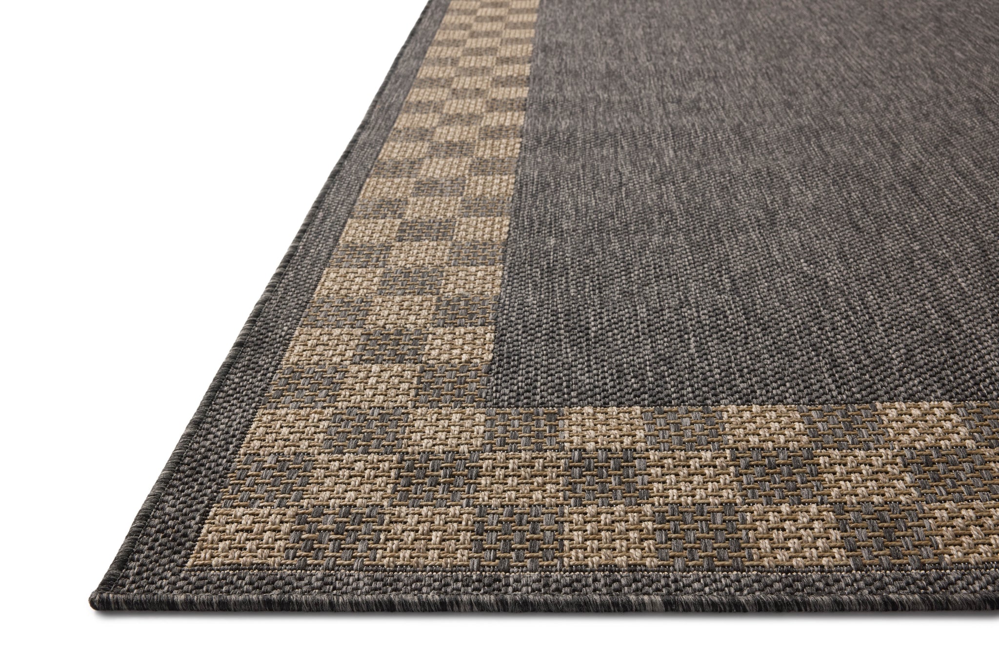 Providence Charcoal / Natural shown from a different angle to reveal its pattern.