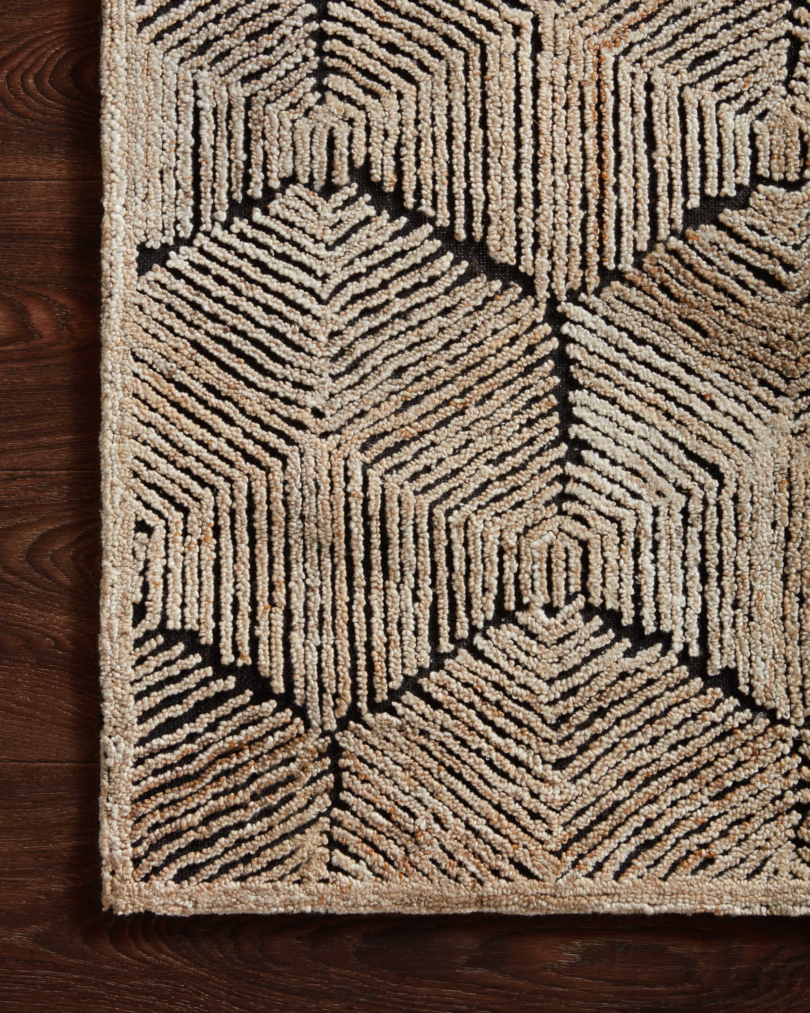 Prescott Beige shown from a different angle to reveal its pattern.