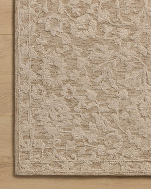 Prudence Clay / Ivory shown from a different angle to reveal its pattern.