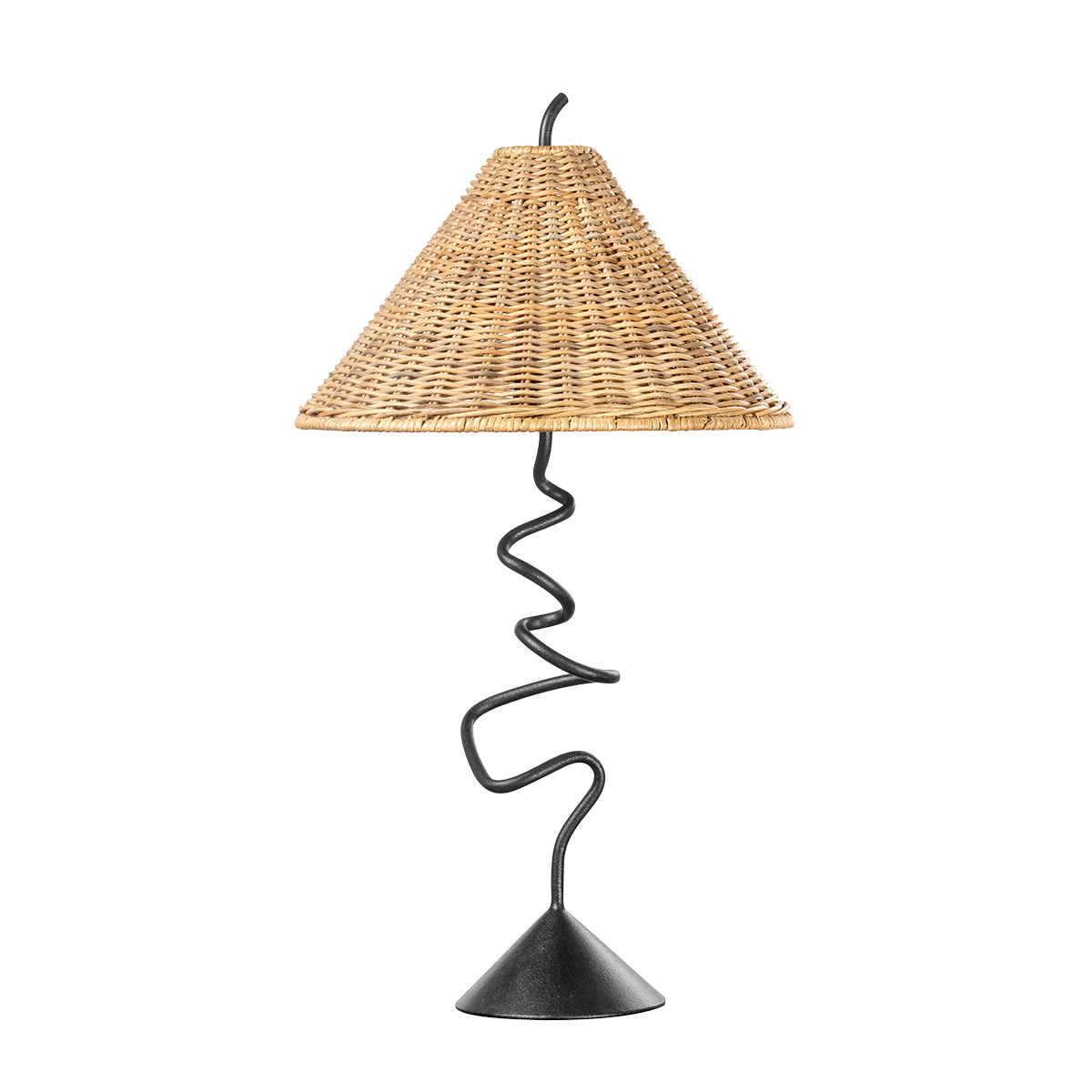 Alaric Table Lamp — a Troy table lamp for living rooms, entries, and bedrooms at Laurie Yapp Home.