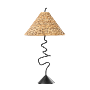 Alaric Table Lamp — a Troy table lamp for living rooms, entries, and bedrooms at Laurie Yapp Home.