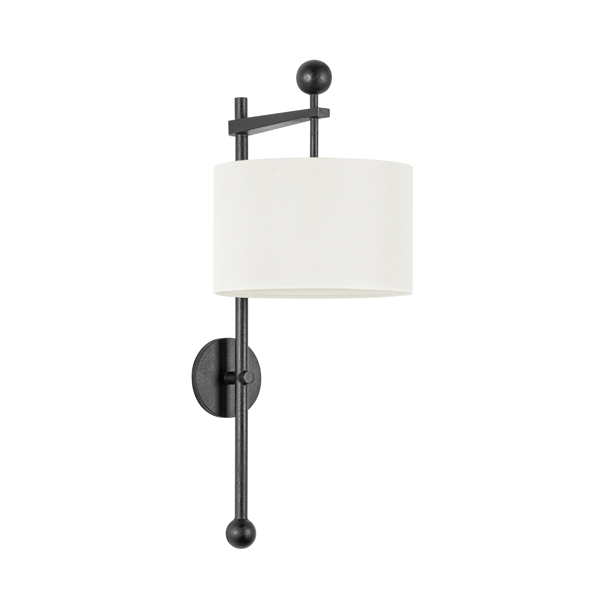 Tisbury Wall Sconce — a Troy wall sconce for bathrooms, hallways, and living rooms at Laurie Yapp Home.