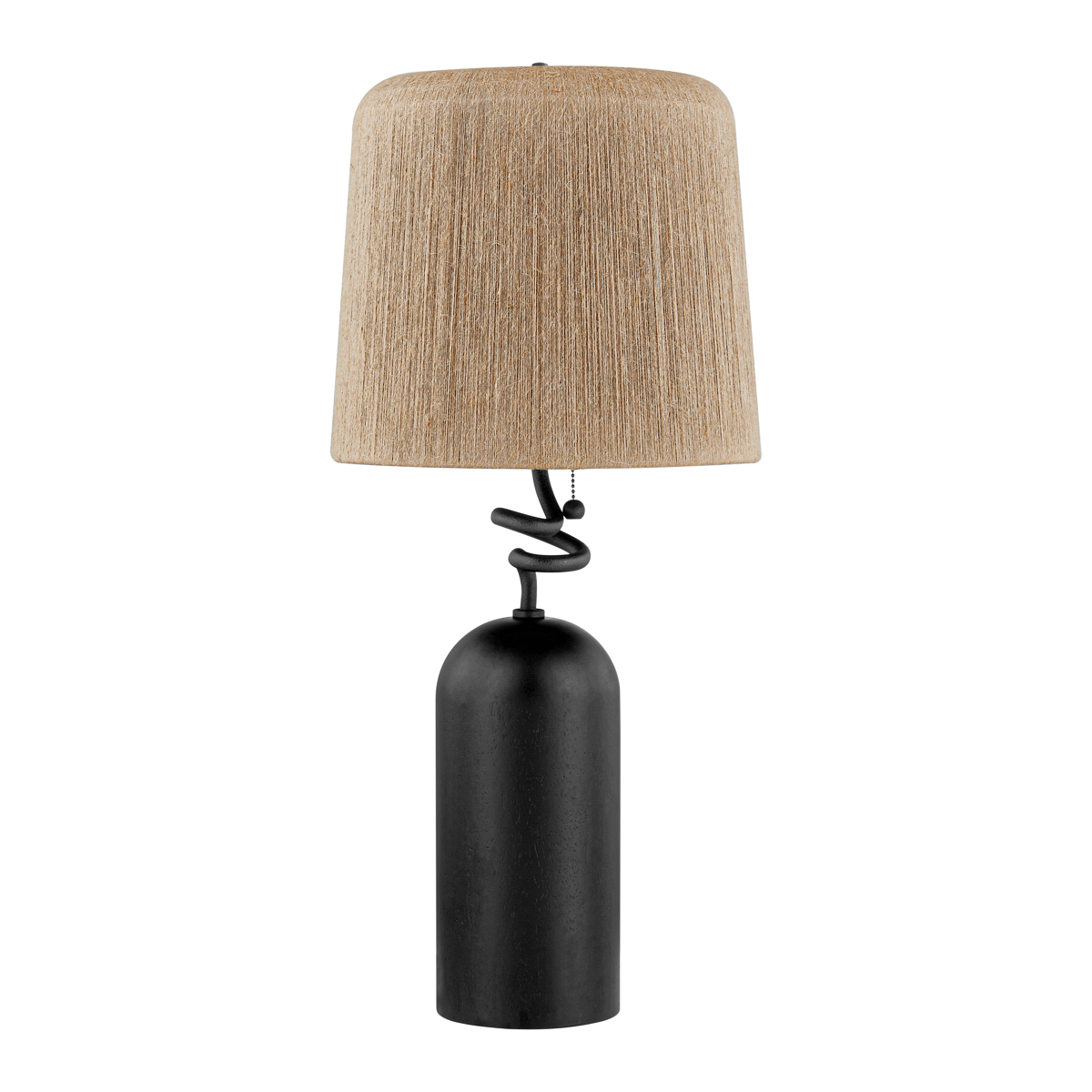 Morri Table Lamp — a Troy table lamp for living rooms, entries, and bedrooms at Laurie Yapp Home.