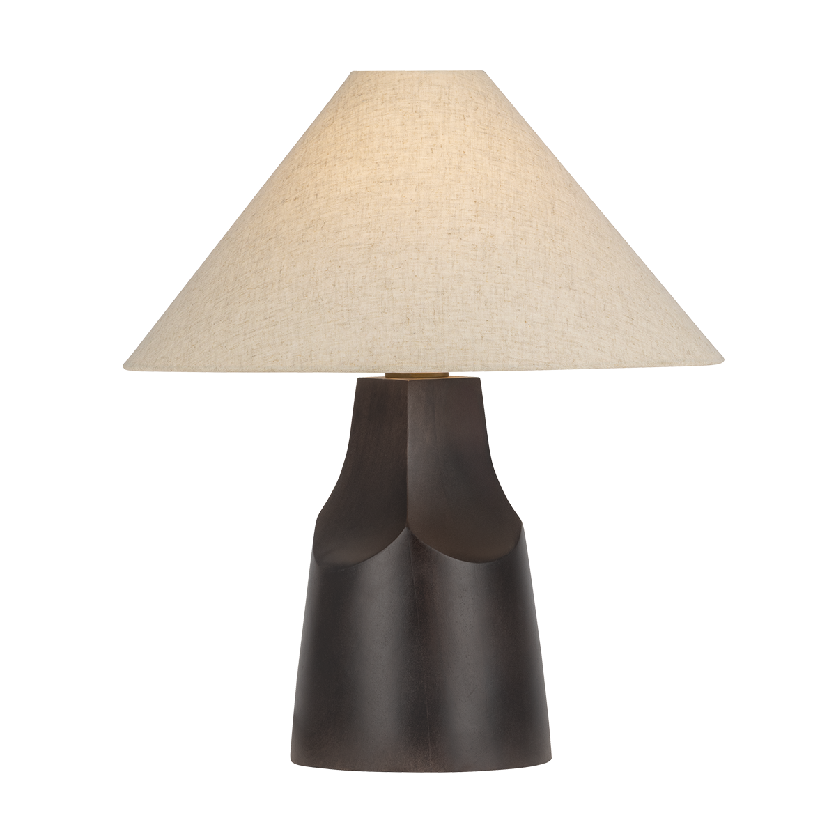 Hewn Table Lamp — a Troy table lamp for living rooms, entries, and bedrooms at Laurie Yapp Home.