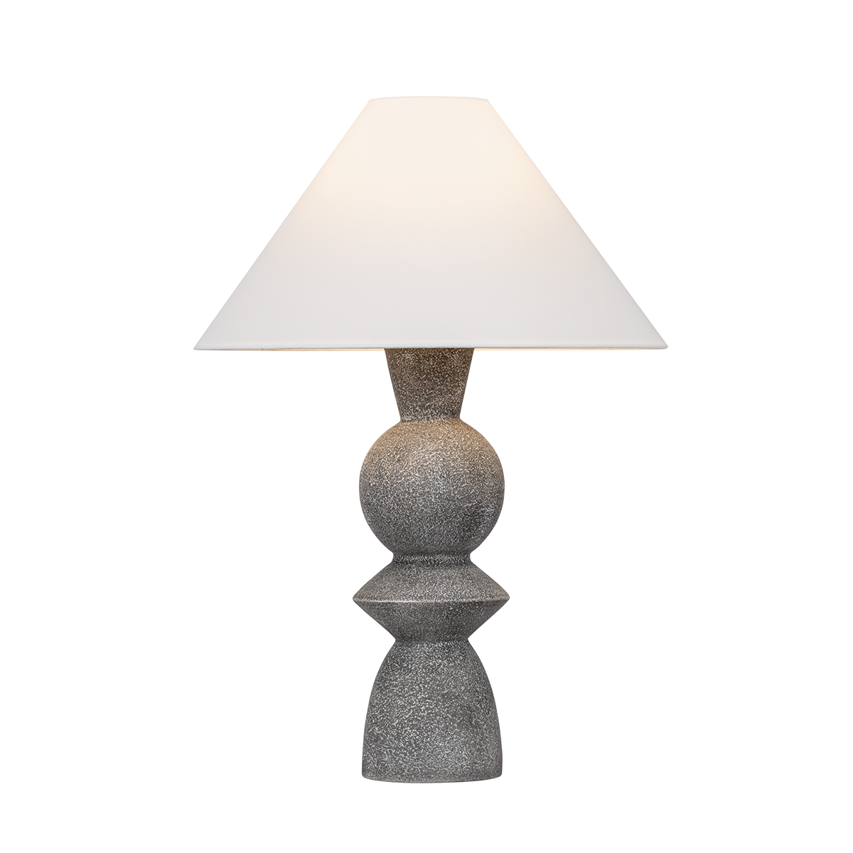Cyrah Table Lamp — a Troy table lamp for living rooms, entries, and bedrooms at Laurie Yapp Home.