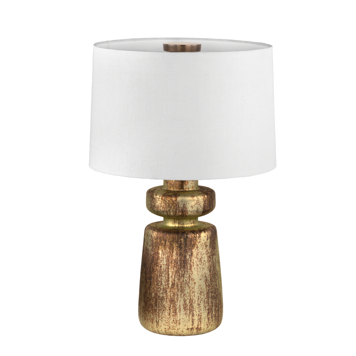 Terron Table Lamp 17" — a Troy table lamp for living rooms, entries, and bedrooms at Laurie Yapp Home.