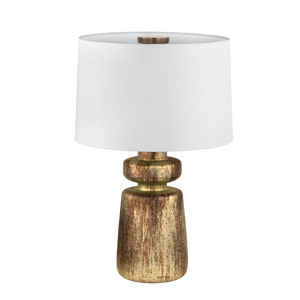 Terron Table Lamp 17" — a Troy table lamp for living rooms, entries, and bedrooms at Laurie Yapp Home.