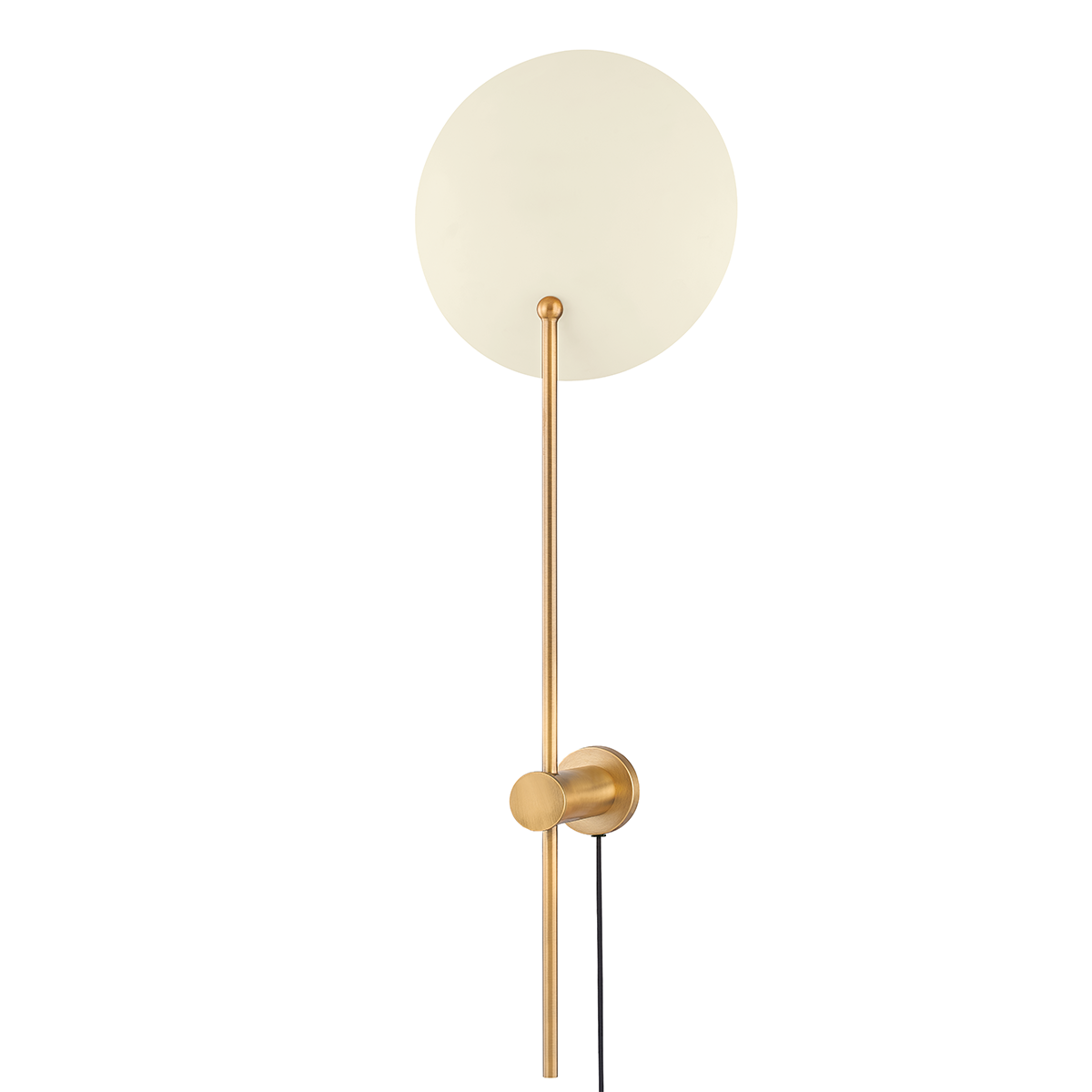 Leif Plug-In Sconce 10.25" — a Troy plug-in sconce for bedrooms, living rooms, and reading nooks at Laurie Yapp Home.