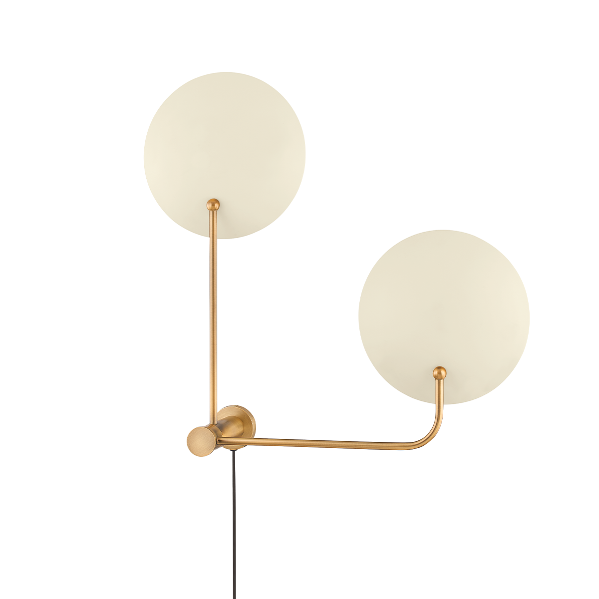 Leif Plug-In Sconce 24" — a Troy plug-in sconce for bedrooms, living rooms, and reading nooks at Laurie Yapp Home.