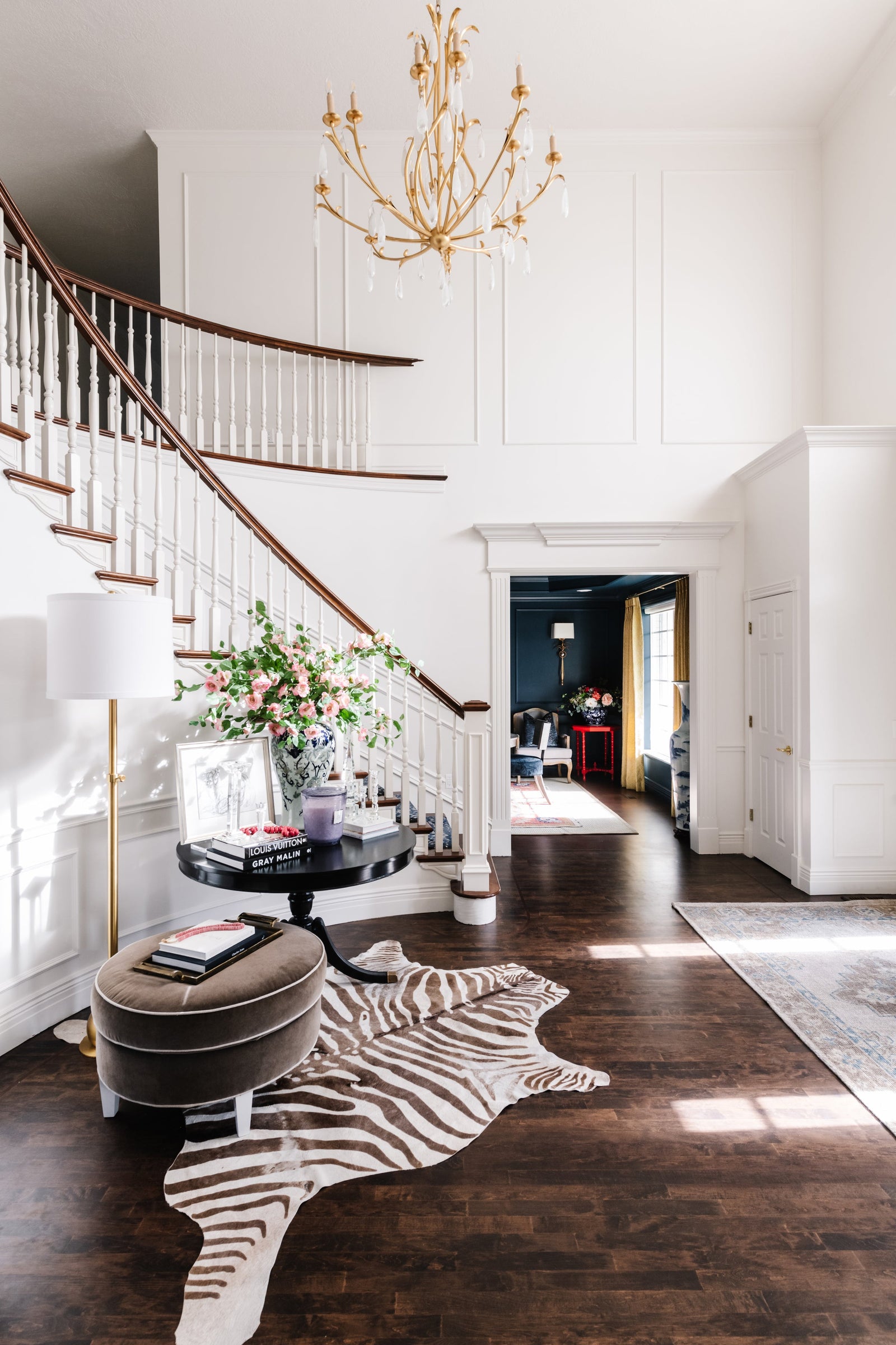Prosecco Chandelier 46.25" — a Corbett chandelier for dining rooms, entries, and living rooms at Laurie Yapp Home.