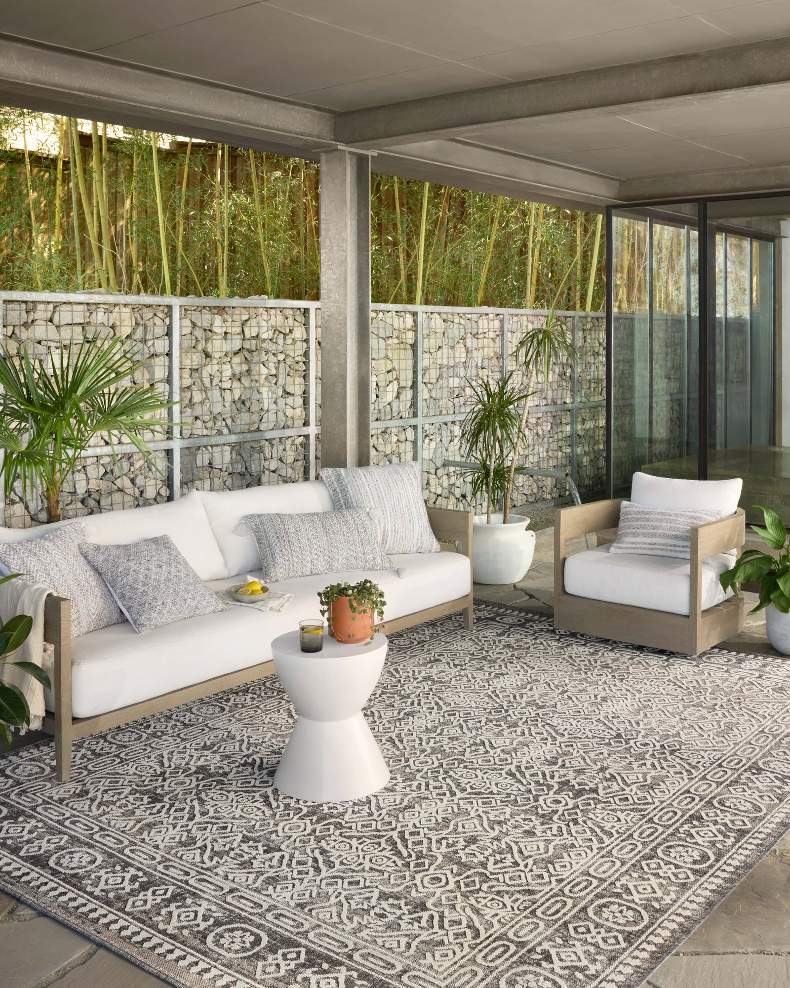 Rainier Pebble / Ivory — a Loloi rug at Laurie Yapp Home.