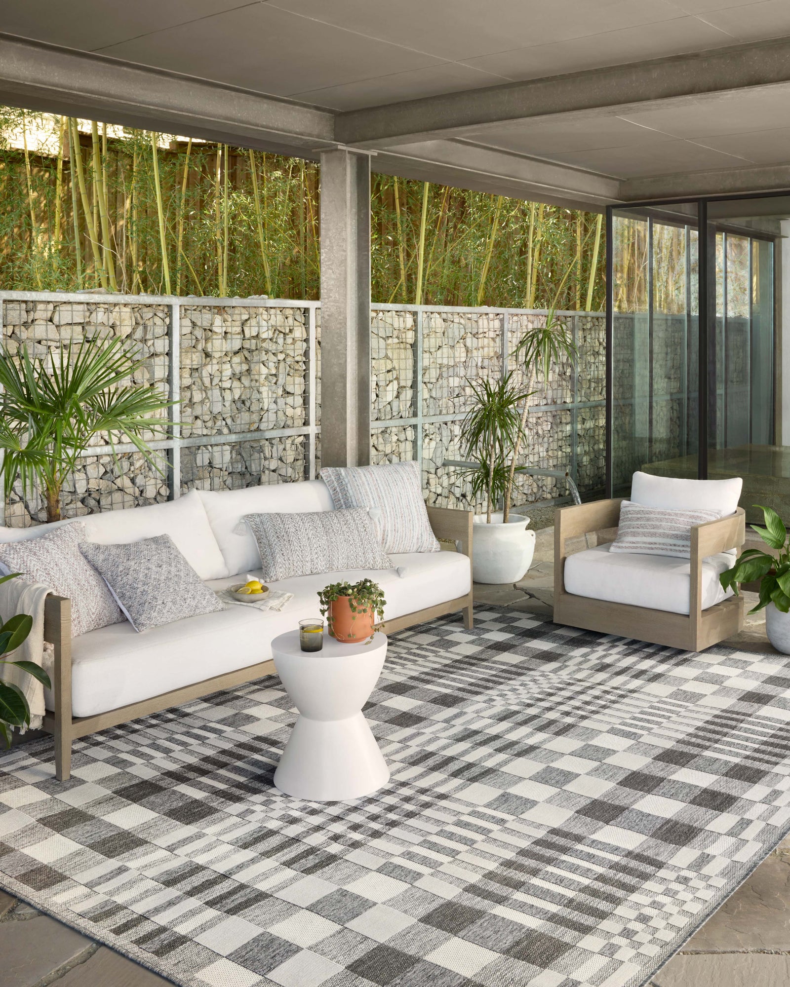 Rainier Ivory / Pebble — a Loloi rug at Laurie Yapp Home.
