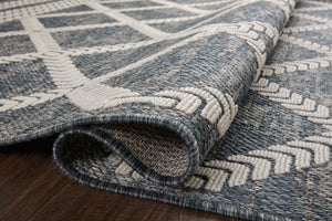 Rainier Denim / Ivory (Pattern 2) shown from another angle.