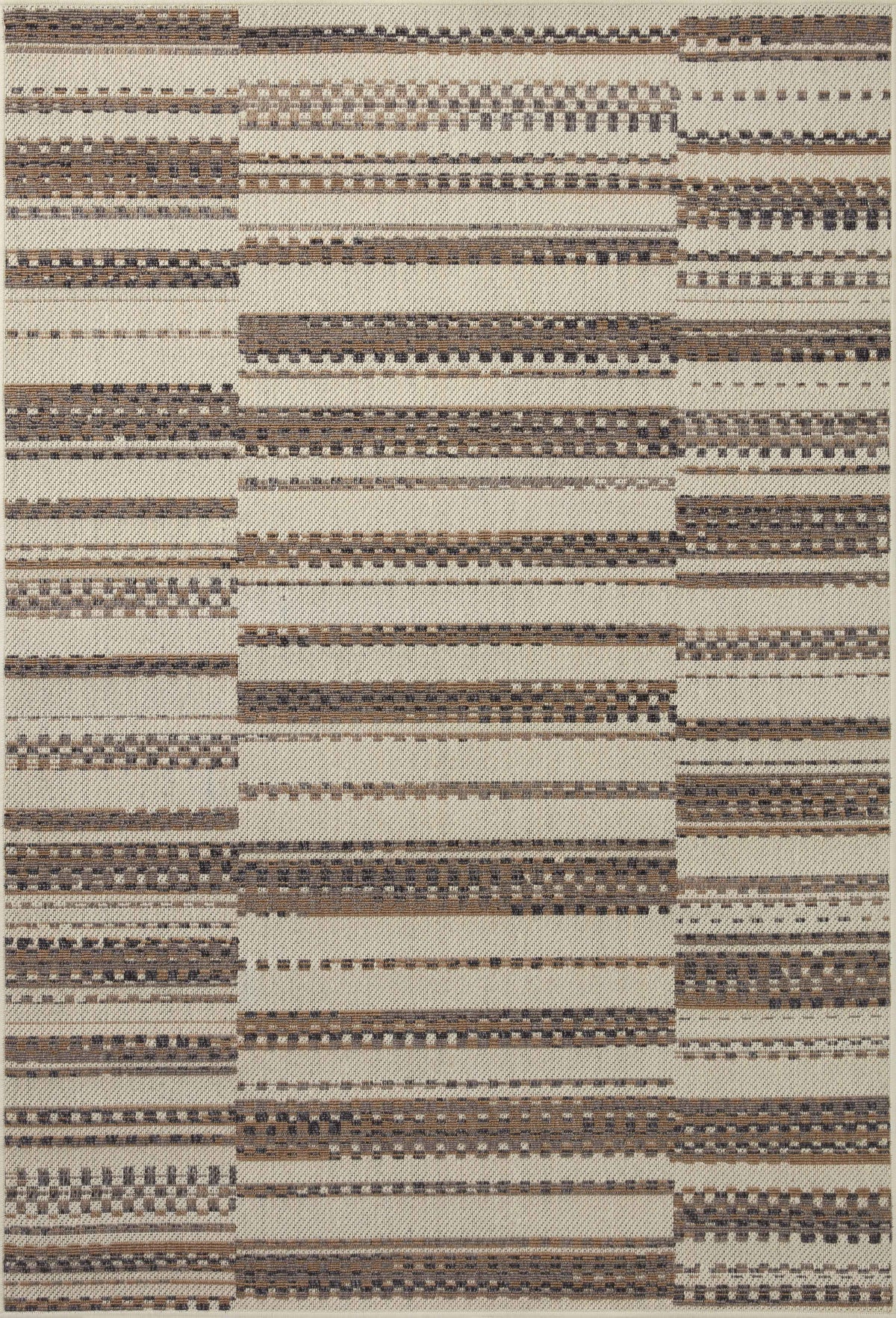 Rainier Ivory / Taupe — a Loloi rug at Laurie Yapp Home.