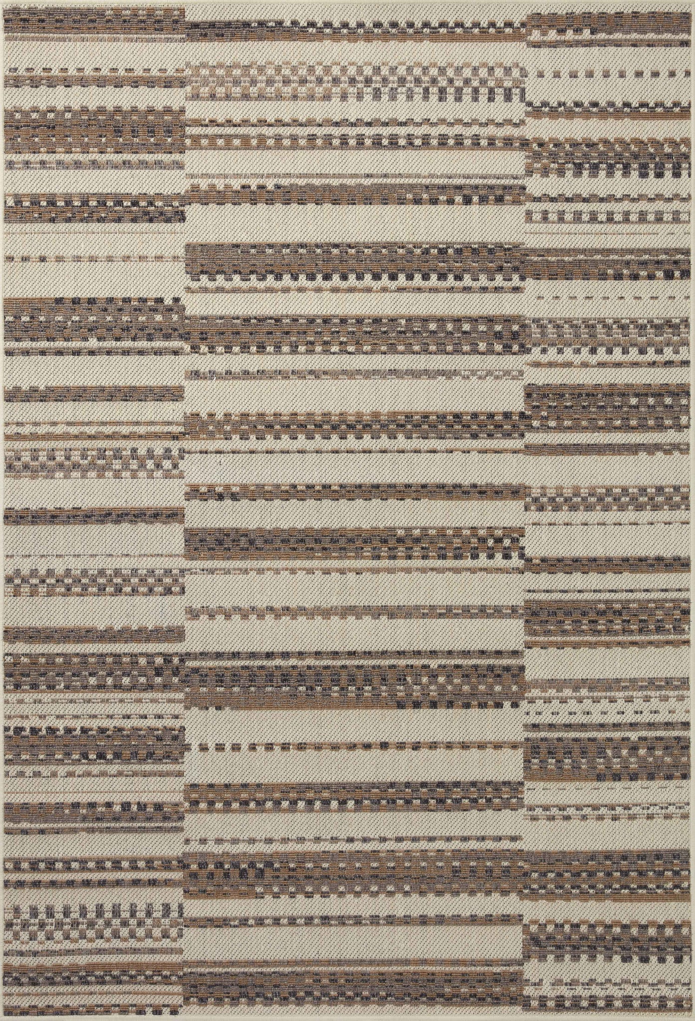 Rainier Ivory / Taupe — a Loloi rug at Laurie Yapp Home.