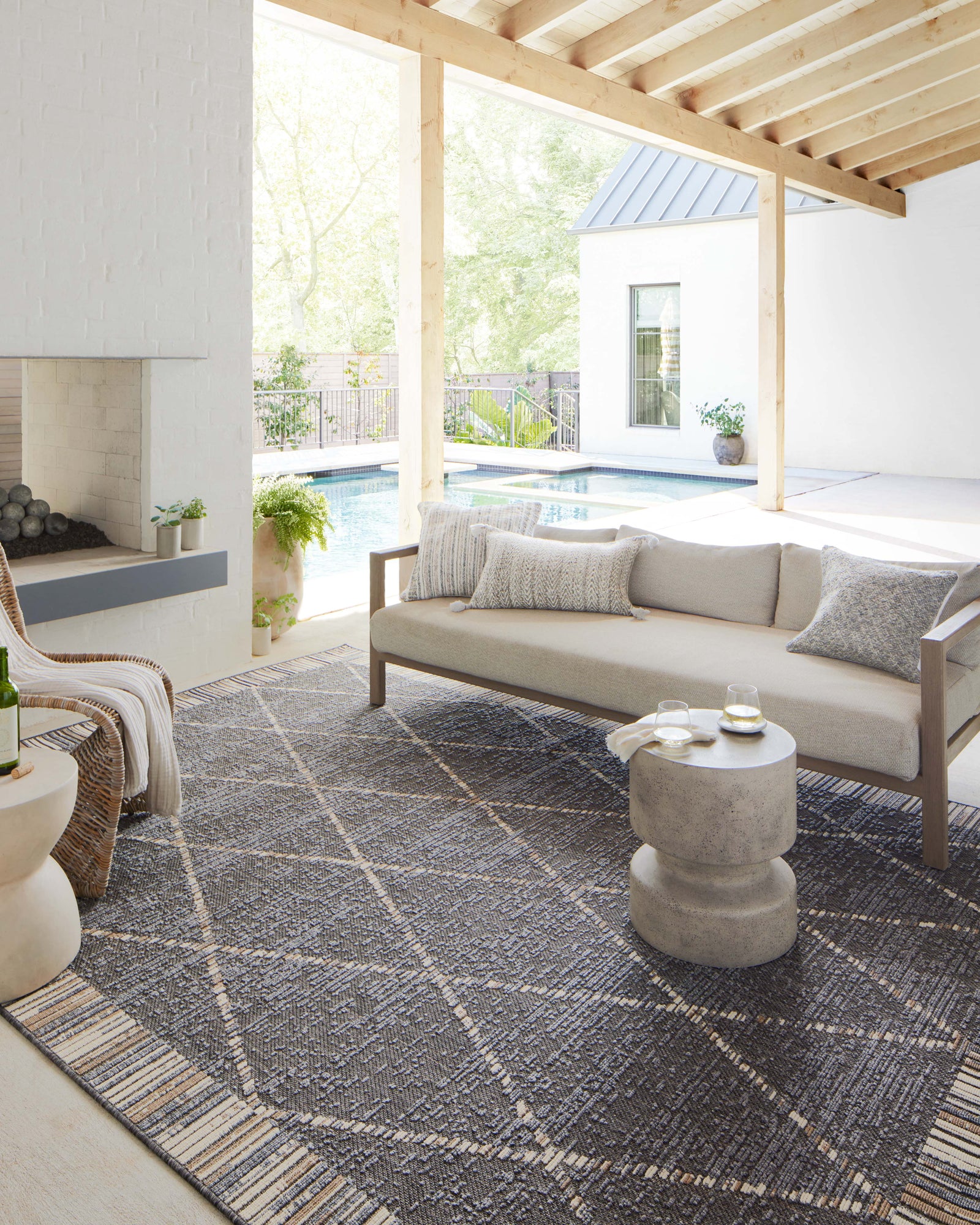 Rainier Slate / Multi — a Loloi rug at Laurie Yapp Home.