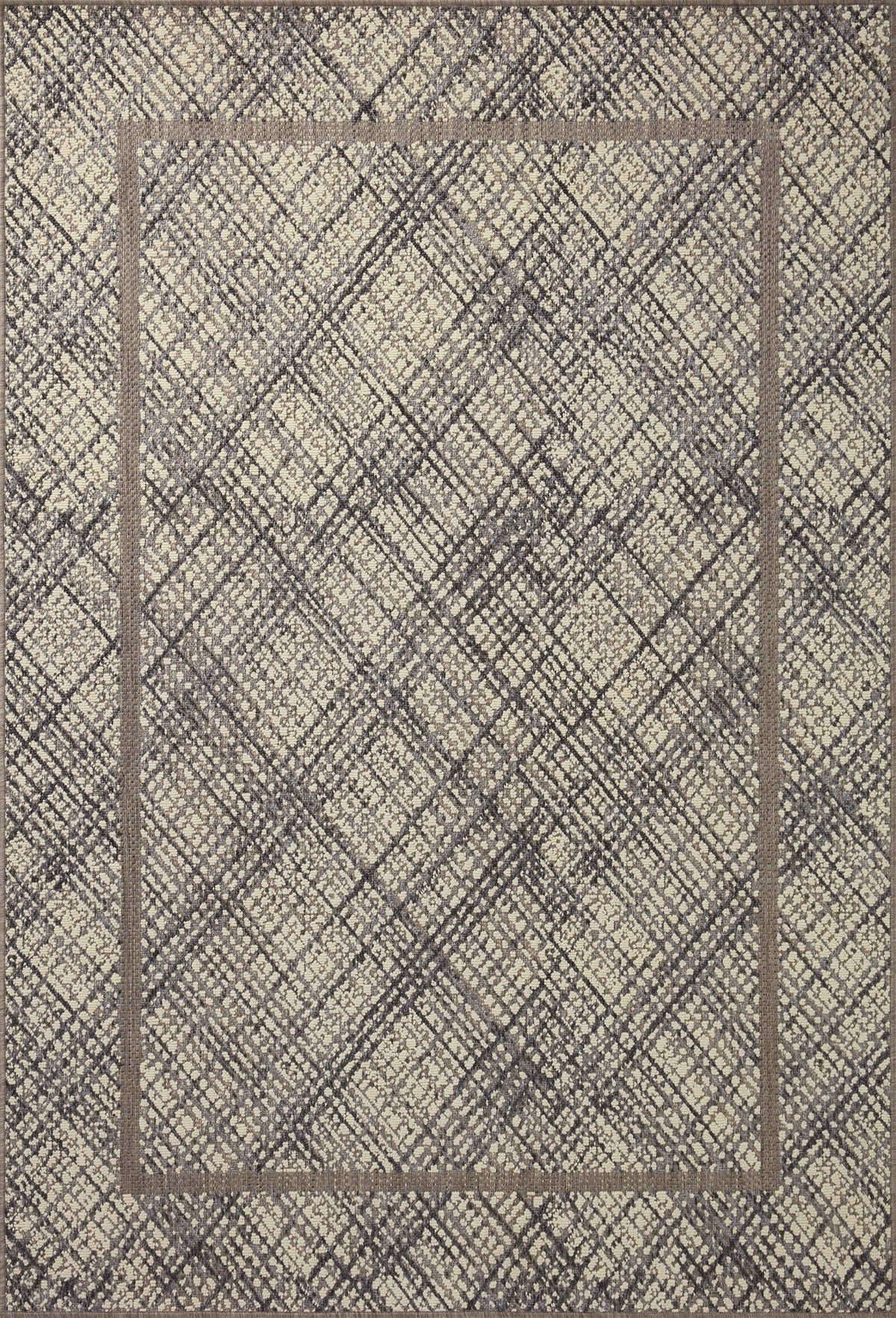 Rainier Ivory / Charcoal — a Loloi rug at Laurie Yapp Home.