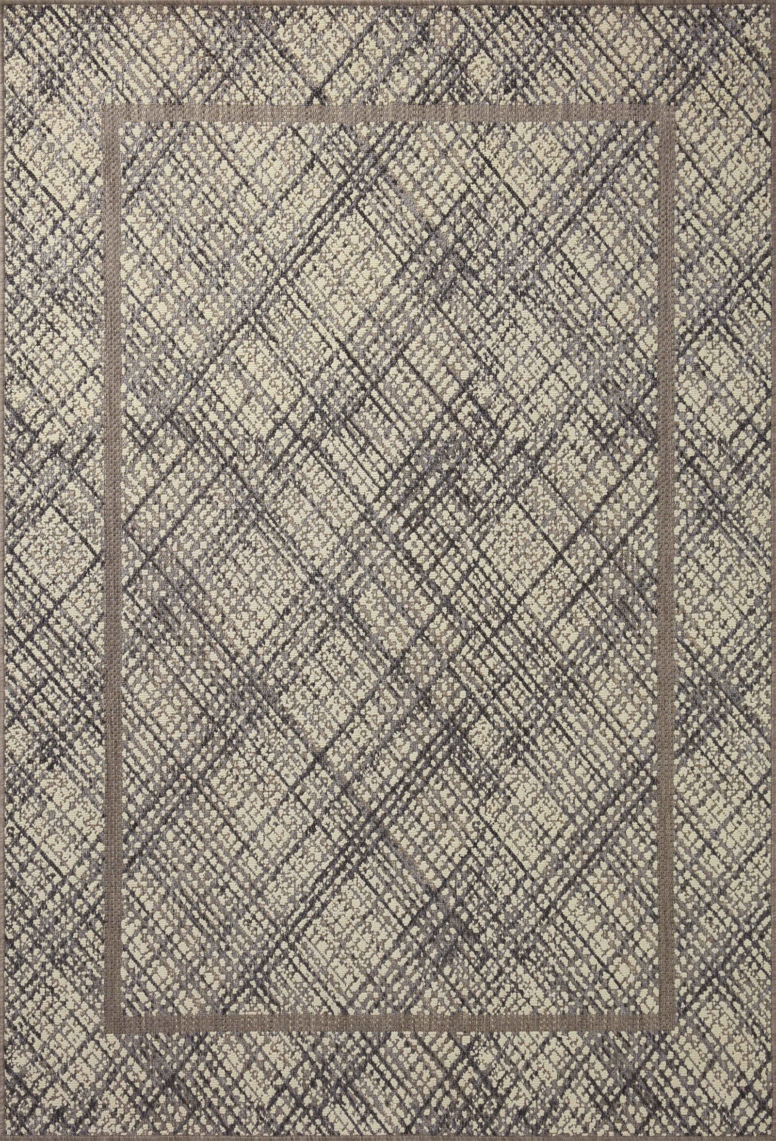Rainier Ivory / Charcoal — a Loloi rug at Laurie Yapp Home.
