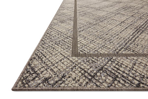 Rainier Ivory / Charcoal shown from a different angle to reveal its pattern.