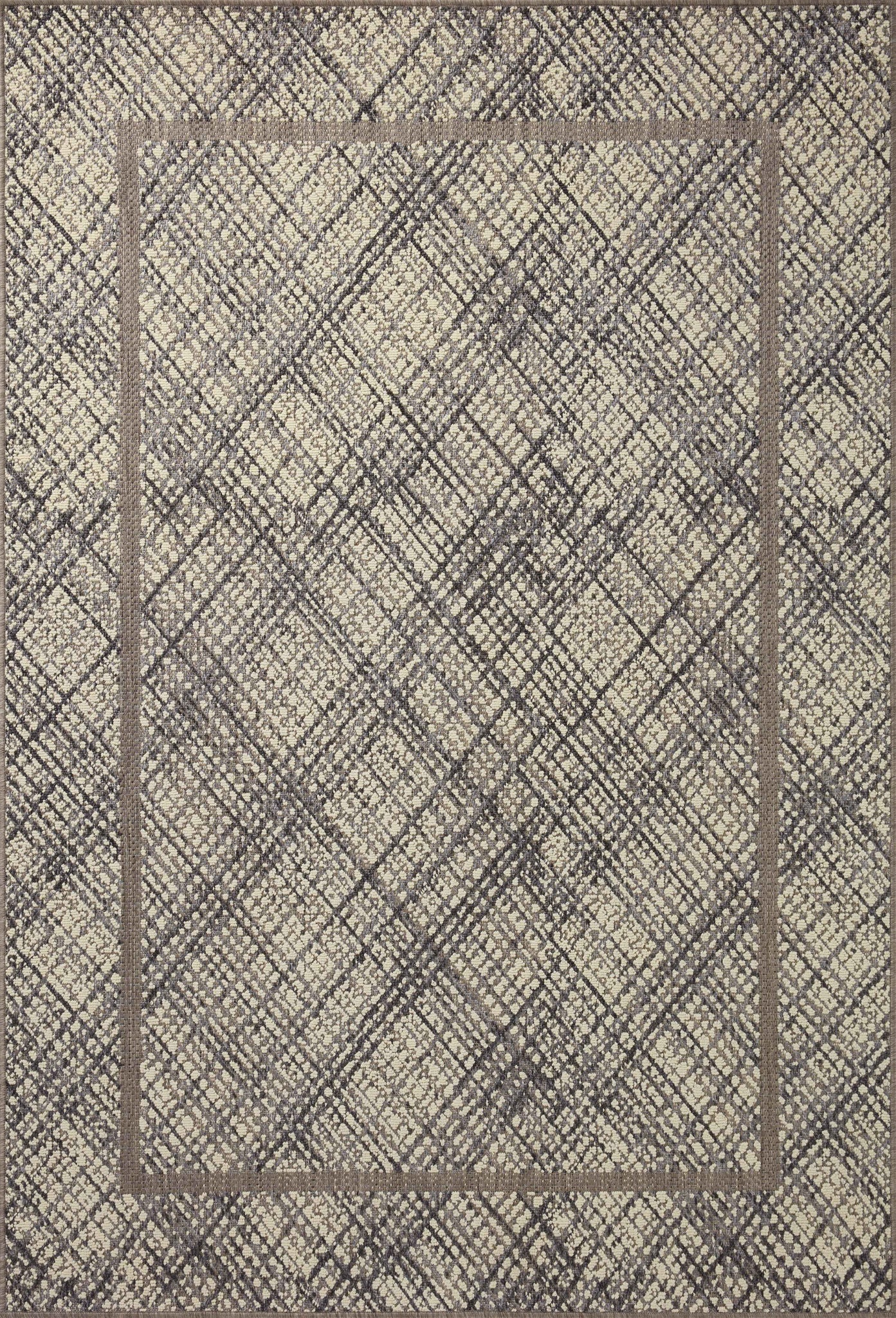 Rainier Ivory / Charcoal — a Loloi rug at Laurie Yapp Home.