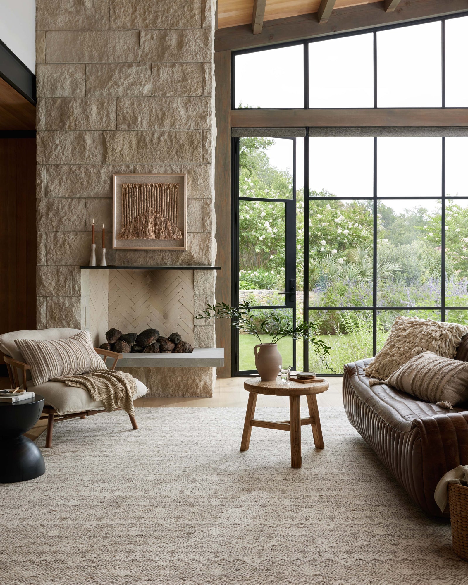 Raven Dove / Ivory — a Loloi rug at Laurie Yapp Home.