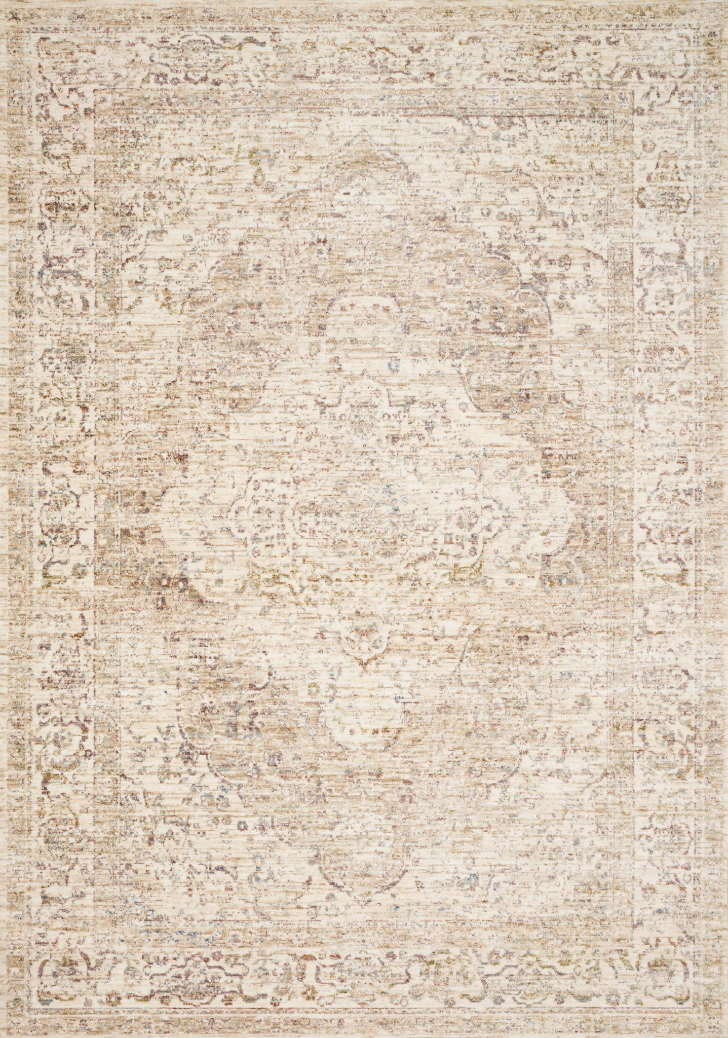 Revere Ivory / Berry — a Loloi rug at Laurie Yapp Home.