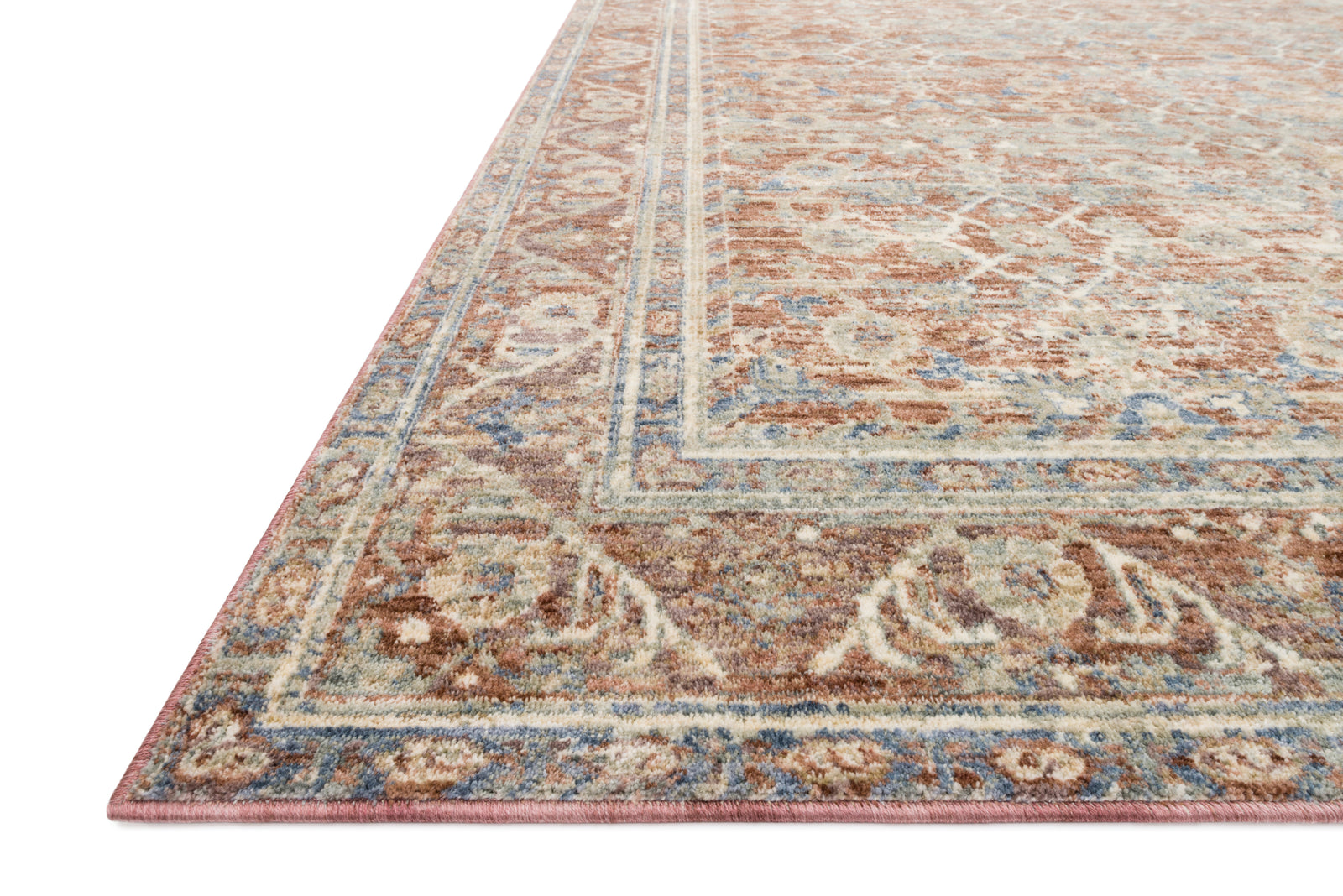 Revere Terracotta / Multi — a Loloi rug at Laurie Yapp Home.