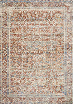 Revere Terracotta / Multi — a Loloi rug at Laurie Yapp Home.