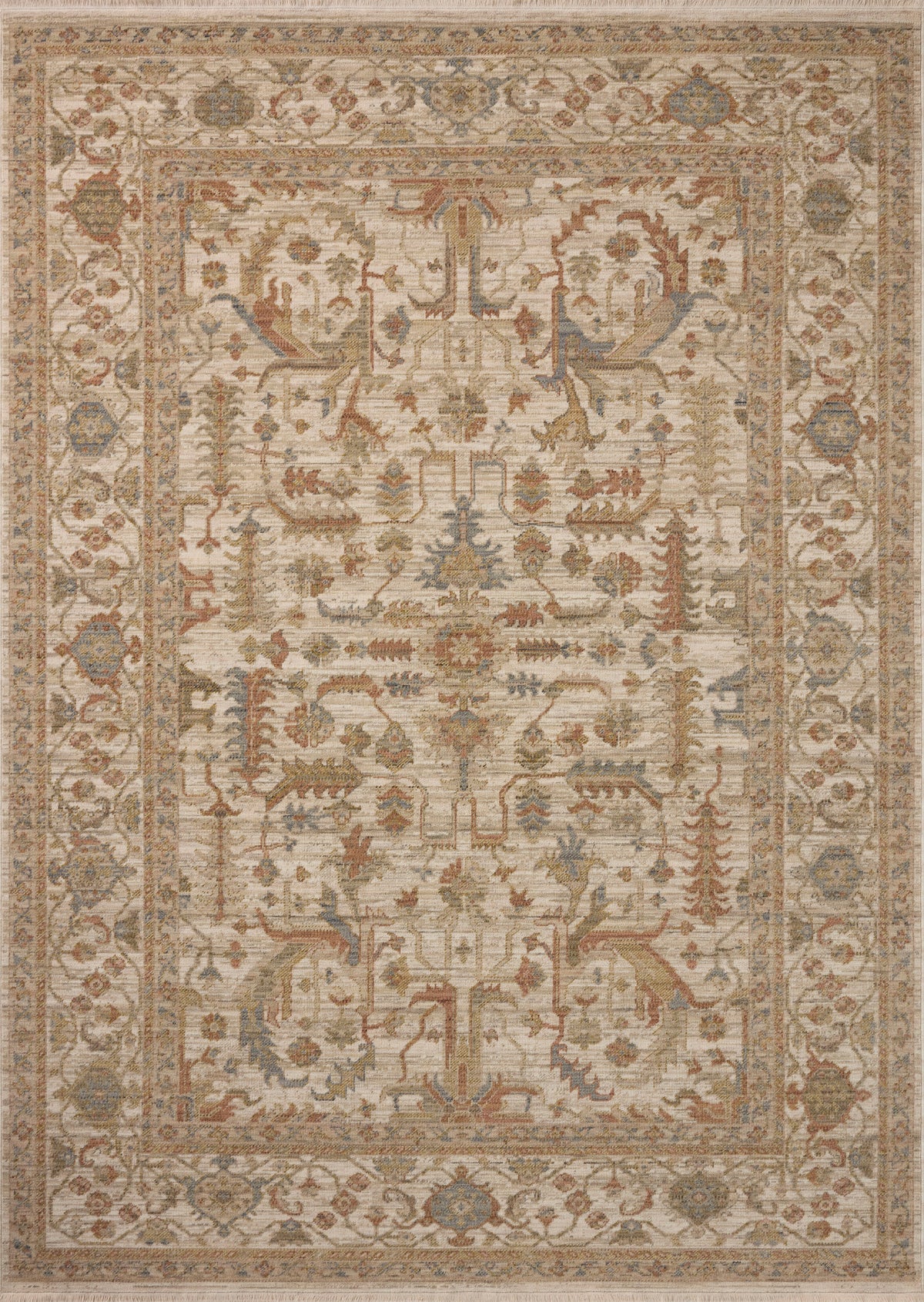 Reign Ivory / Sunset — a Loloi rug at Laurie Yapp Home.